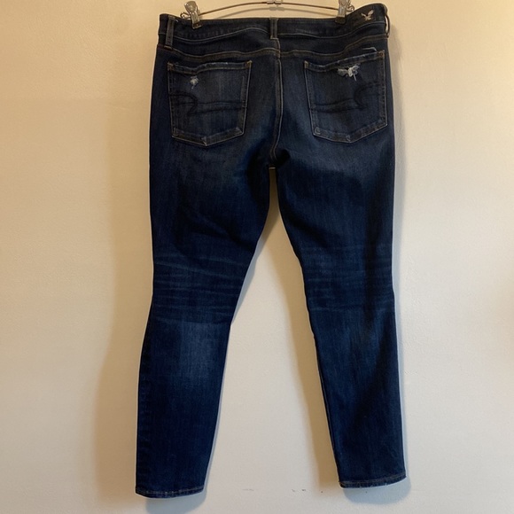 AMERICAN EAGLE 360° Super Stretch Jeggings Jeans 12 Short - Picture 5 of 5